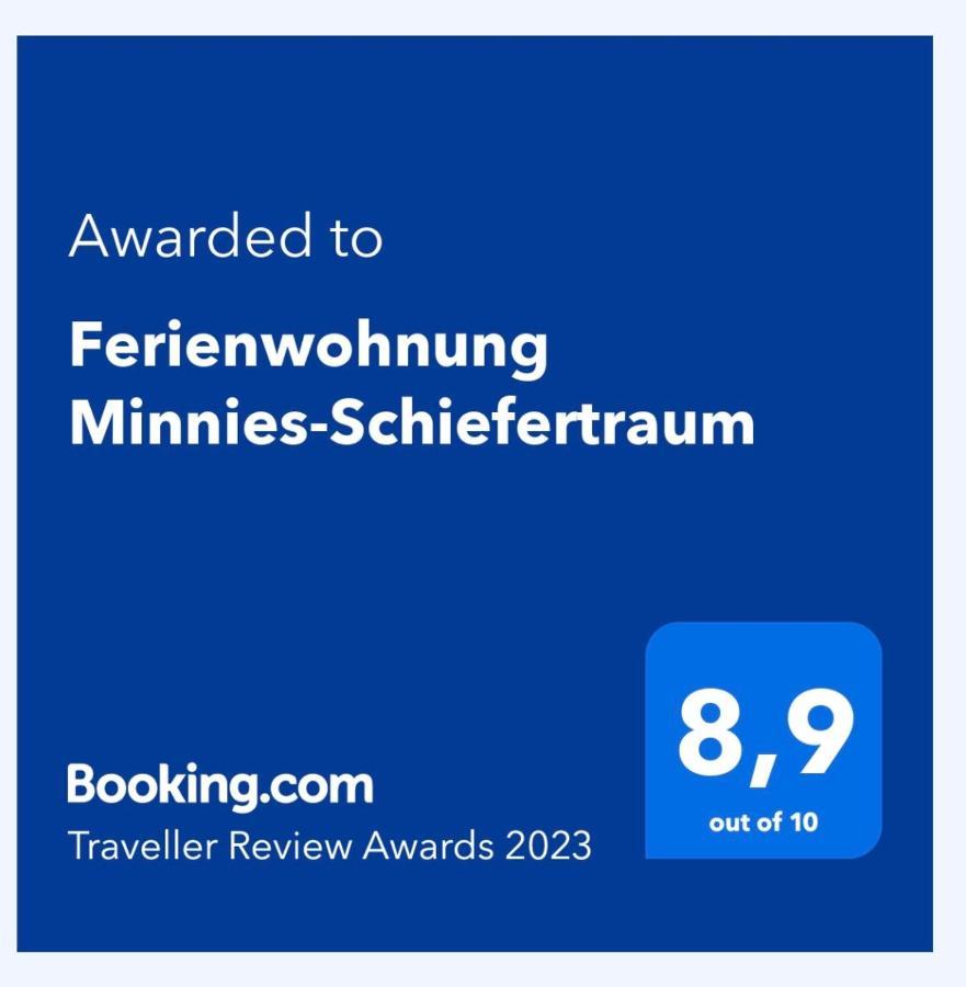 Ferienwohnung Minnies-Schiefertraum 브라운버그 외부 사진